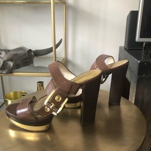 MICHAEL Michael Kors buckle heels